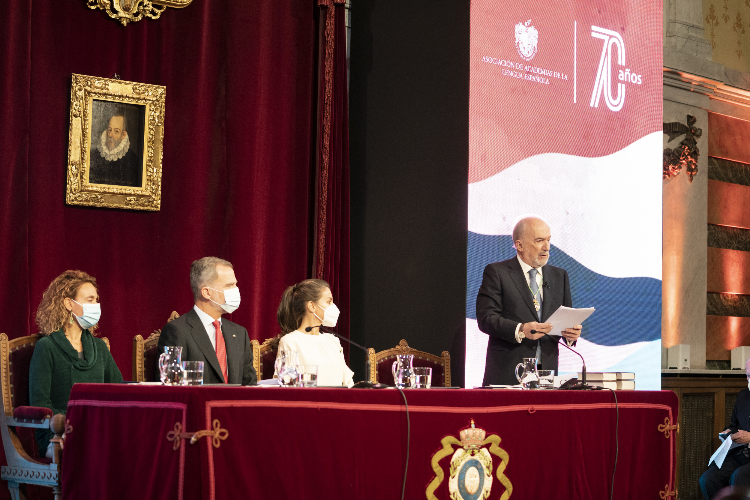 La Asociación De Academias De La Lengua Española Celebra Su 70 º Aniversario Bajo La Presidencia
